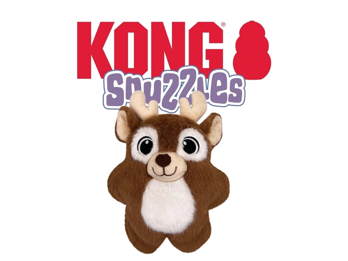 KONG HOLIDAY SNUZZLES MINI REINDEER (SIZE: S)