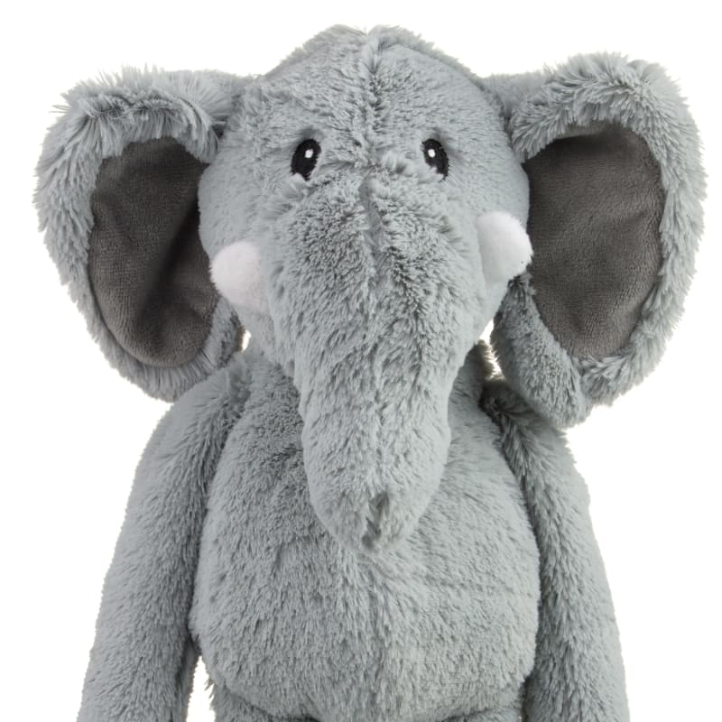 SWINGIN’ SAFARI ELEPHANT PLUSH SQUEAK SOUND INTERACTIVE DOG TOY