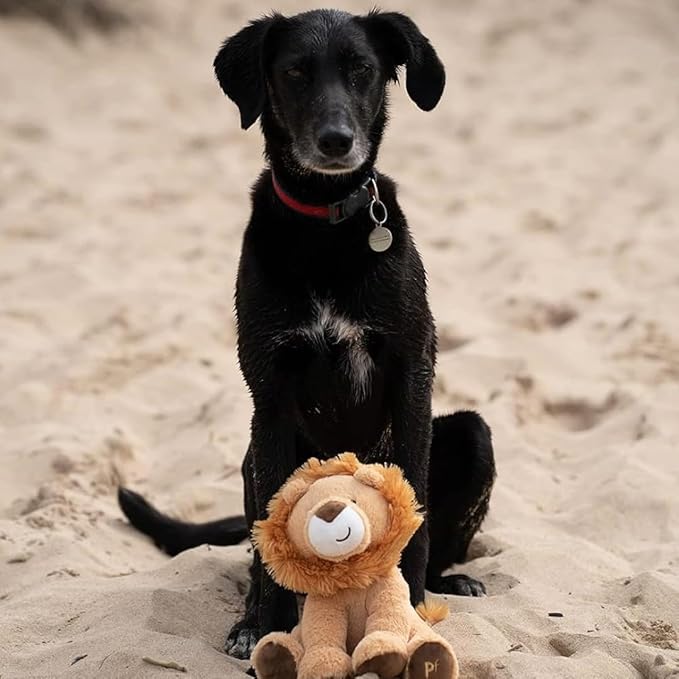 PETFACE PLANET LUIS THE LION PLUSH DOG TOY