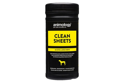 ANIMOLOGY CLEAN SHEETS FOR DOGS 80Pk