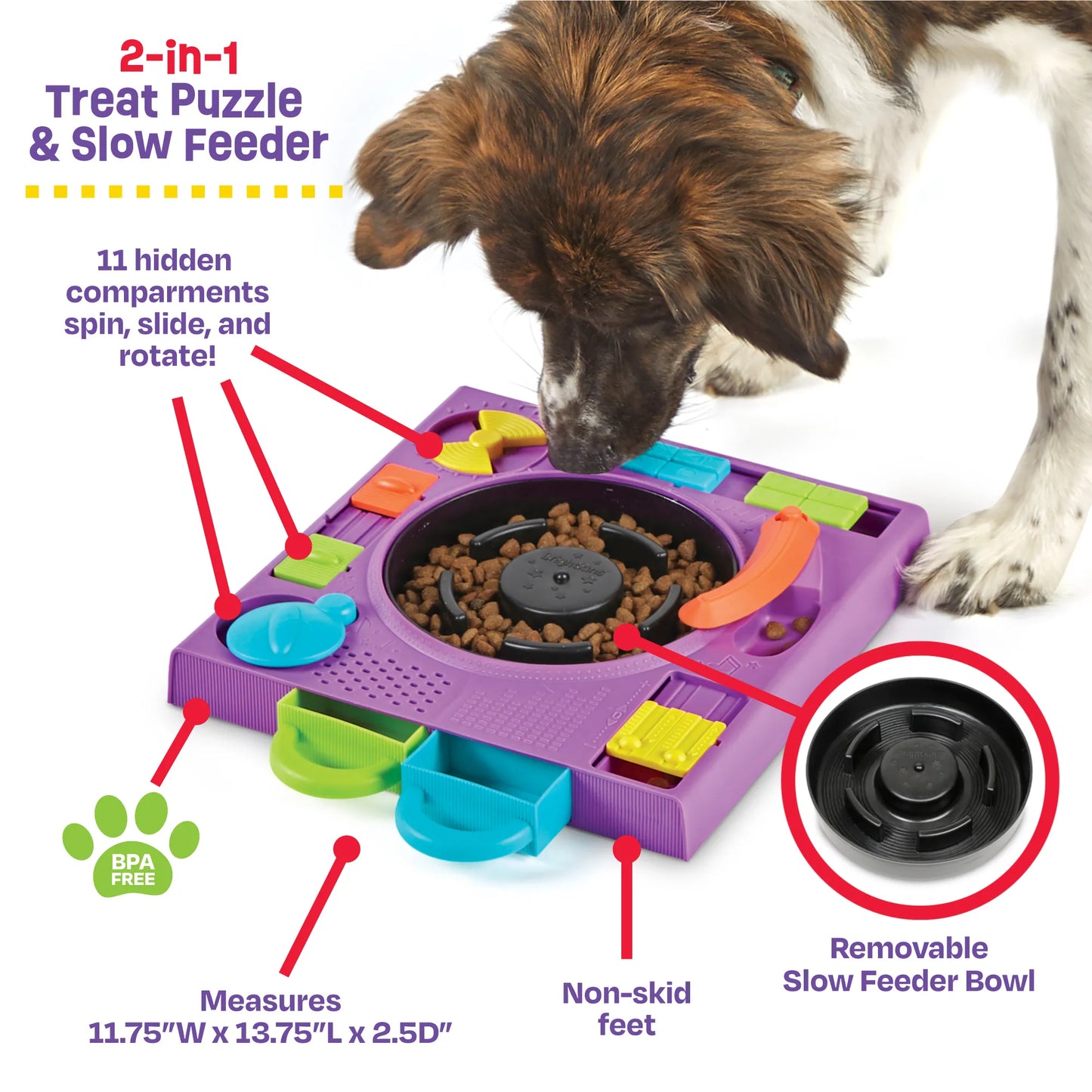 BRIGHTKINS DJ DOGGO TREAT PUZZLE