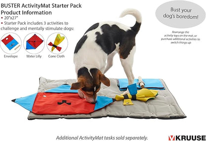 ACTIVITY MAT STARTER SET 3 ACTIVITIES INTERACTIVE DOG TOY