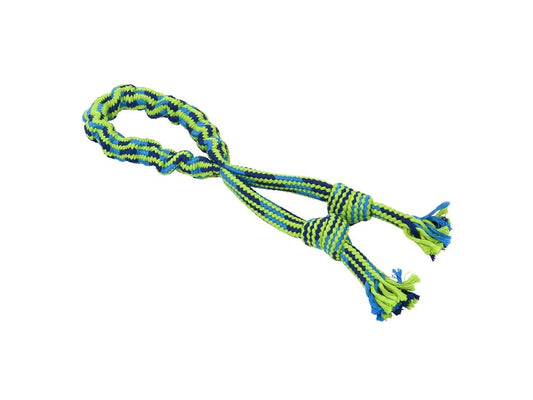 BUSTER BUNGEE ROPE TOP 2-KNOT DOG TOY 35cm