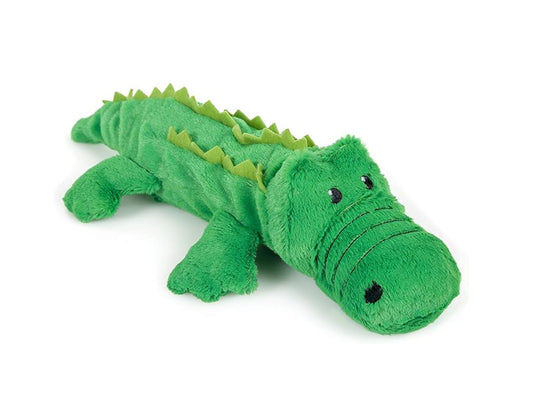 PETFACE PLANET CARLOS THE CROCODILE ECO FRIENDLY PLUSH DOG TOY