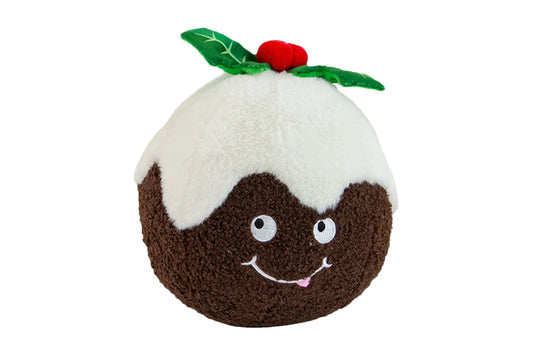 COLIN CHRISTMAS PUDDING DOG TOY (SIZE: L)