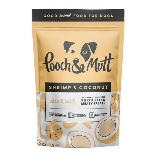 POOCH&MUTT MEATY TREATS SKIN AND COAT 120g