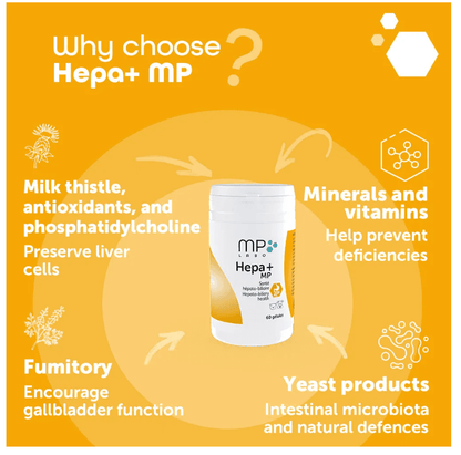 Hepa+ MP Supports hepato-biliary health