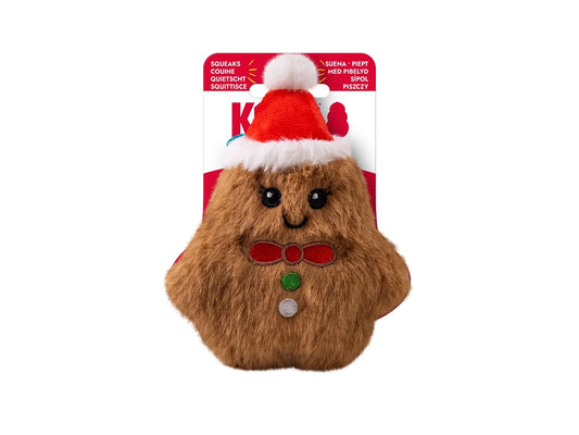 KONG HOLIDAY SNUZZLES MINI GINGERBREAD (SIZE: XS)
