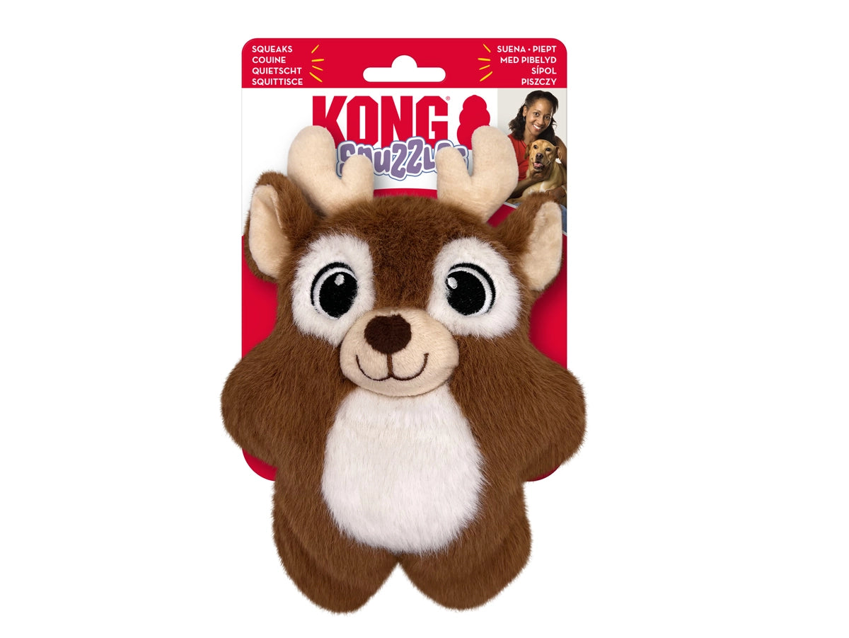 KONG HOLIDAY SNUZZLES MINI REINDEER (SIZE: S)