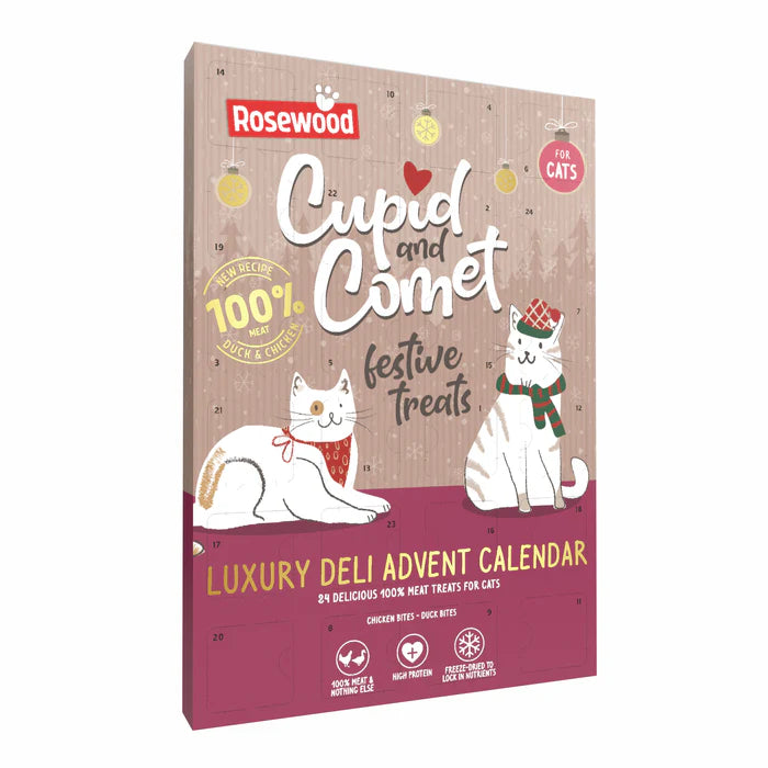 ROSEWOOD CUPID & COMET LUXURY DELI ADVENT CALENDAR FOR CATS 30g