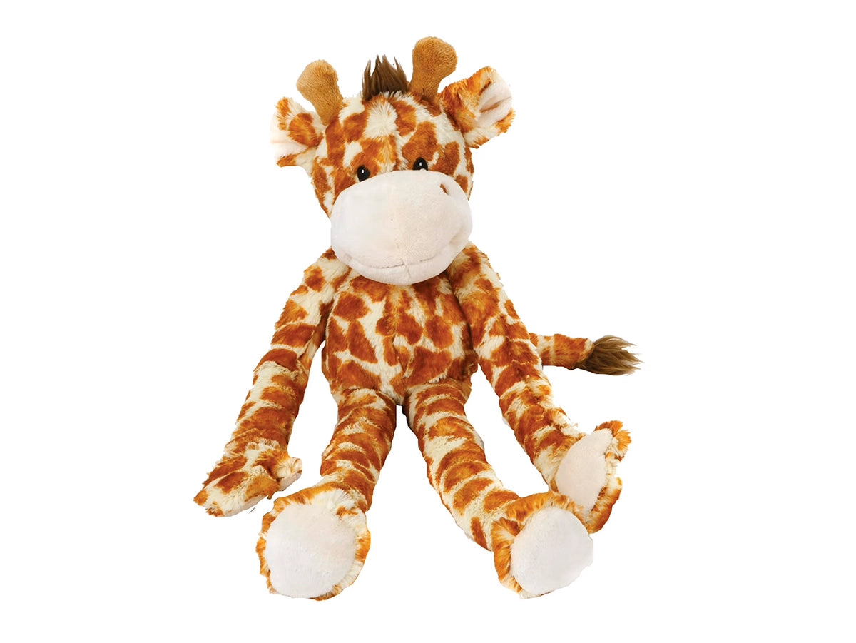 SWINGIN’ SAFARI GIRAFFE PLUSH SQUEAK SOUND INTERACTIVE DOG TOY