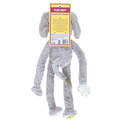 SWINGIN’ SAFARI ELEPHANT PLUSH SQUEAK SOUND INTERACTIVE DOG TOY