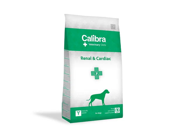 CALIBRA VETERINARY DIET DOG RENAL & CARDIAC 2KG