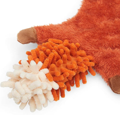 PETFACE WOODLAND SAFFIA SQUIRREL CRINKLE DOG TOY