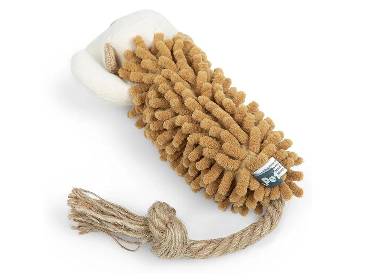 PETFACE BUDDIES SHAGGY MONKEY PLUSH DOG TOY