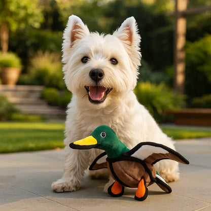 TUFFY BARNYARD DUCK JR DOG TOY