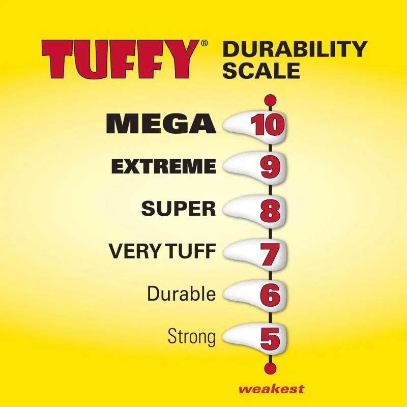TUFFY NO STUFF ULTIMATE TUG-O-WAR DOG TOY