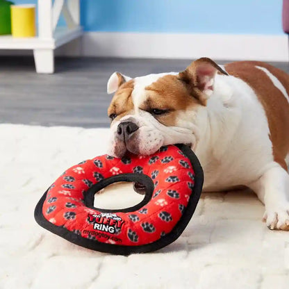 TUFFY NO STUFF ULTIMATE RING DOG TOY