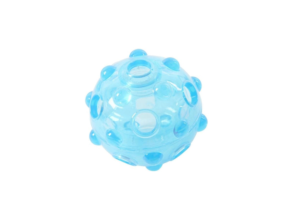 BUSTER CRUNCH BALL ICE BLUE DOG TOY
