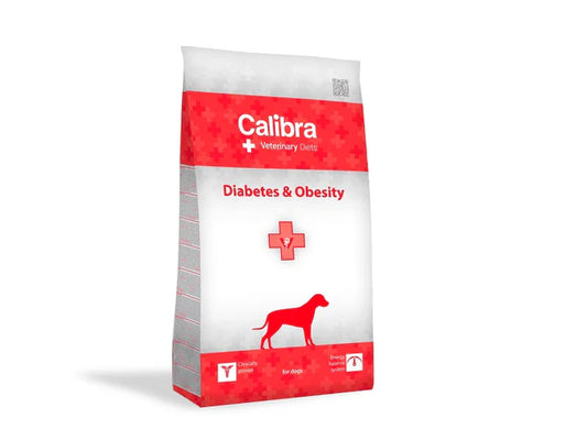 CALIBRA VETERINARY DIET DOG DIABETES & OBESITY 2KG - Bullard.Vet