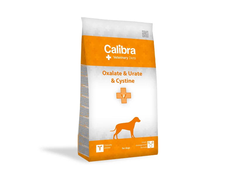 CALIBRA VETERINARY DIET DOG FOOD OXALATE & URATE & CYSTINE 2KG - Bullard.Vet