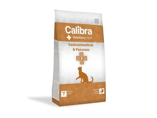 CALIBRA VETERINARY DIET CAT GASTROINTESTINAL & PANCREAS 2KG - Bullard.Vet