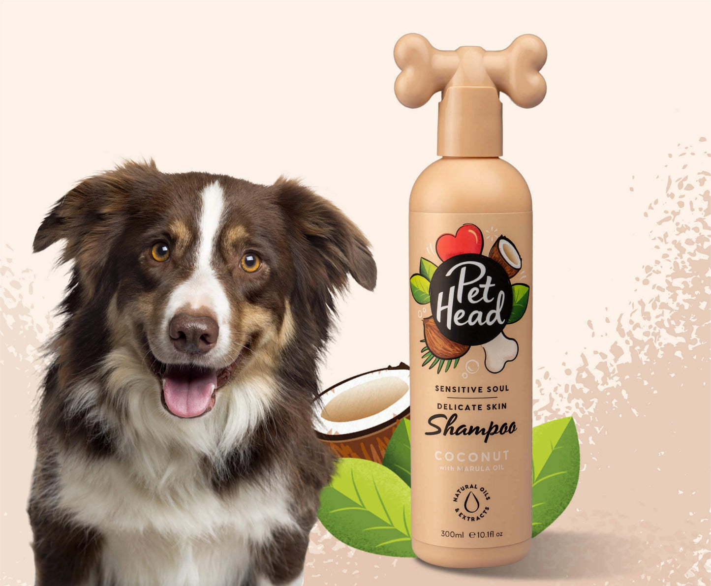 PET HEAD SENSITIVE SOUL BEST DOG SHAMPOO FOR SENSITIVE SKIN 300ml