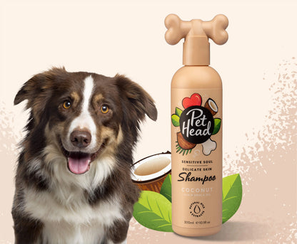 PET HEAD SENSITIVE SOUL BEST DOG SHAMPOO FOR SENSITIVE SKIN 300ml