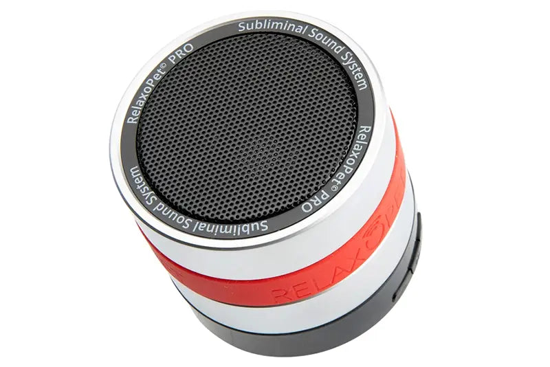 RelaxoPet anxiety relief Training device for dogs with subliminal sound system in compact design
