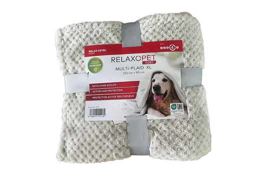 RELAXOPET COSY MULTI-PLAID XL BLANKET